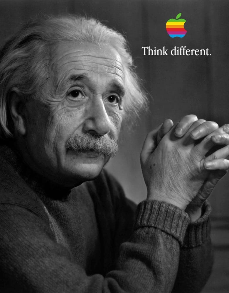 Apple Think Different rebranding
