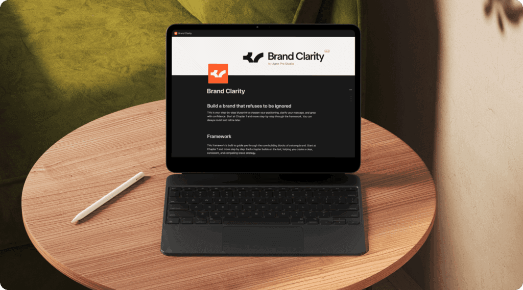 Zelf een merkstrategie maken met Brand Clarity in Notion